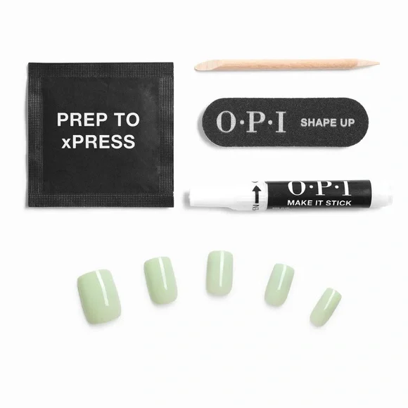 OPI xPRESS/ON Gel-Like Nails in Soft Green - Picture 4 of 6